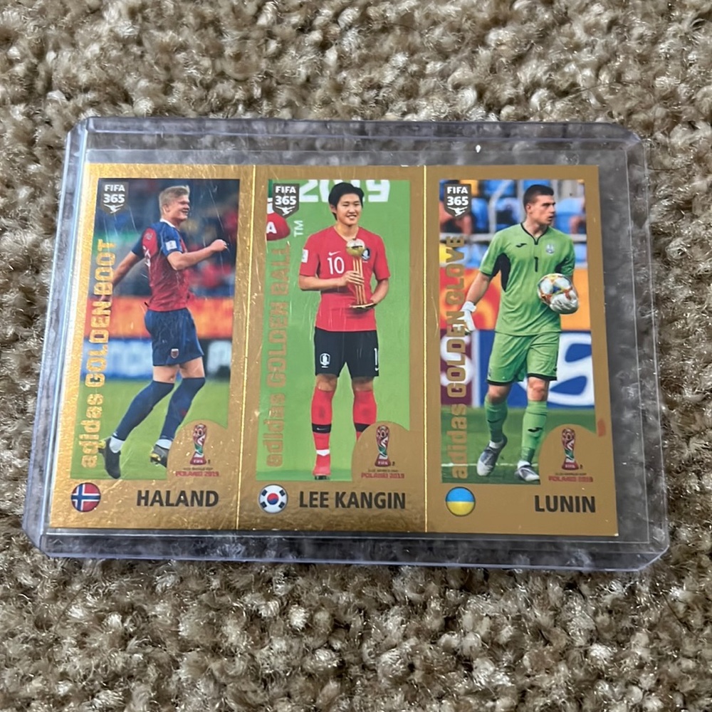 2019-20 Fifa 365 Haland, Lee Kangin, Lunin RC